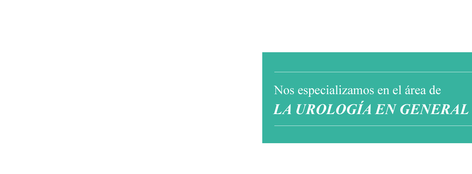 Urología Dr. Melchor y Dr. Iglesias banner